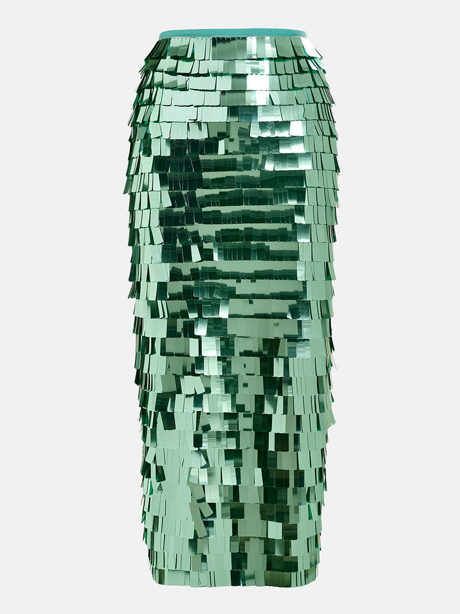 Essentiel Antwerp - Ihoed Sequin Pencil Skirt 7