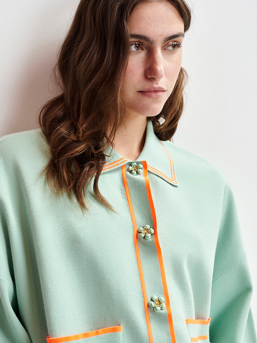 Essentiel Antwerp - Ilaria Jacket - Aqua 3