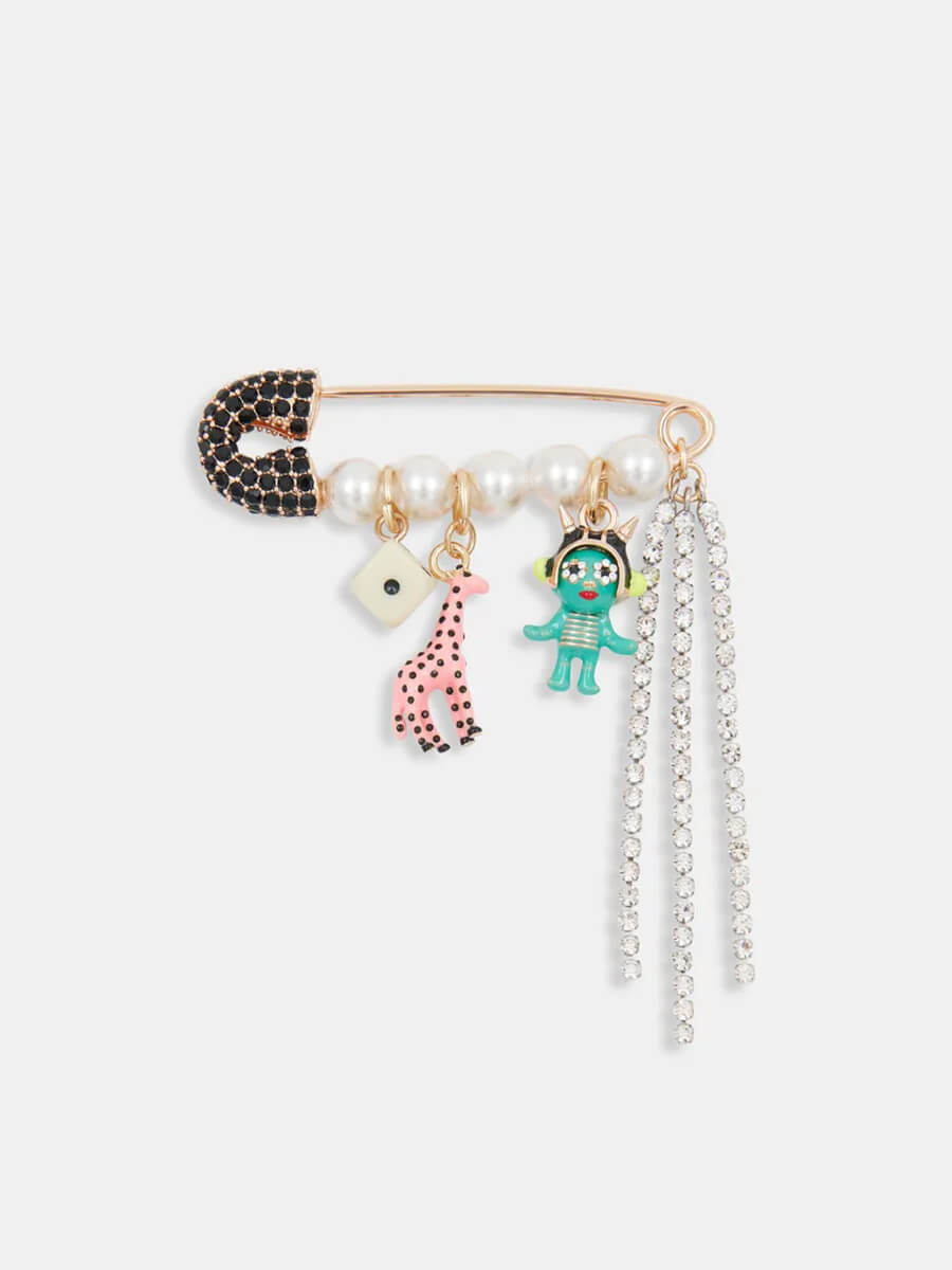 Essentiel Antwerp - Imora Pin Brooch - Gold