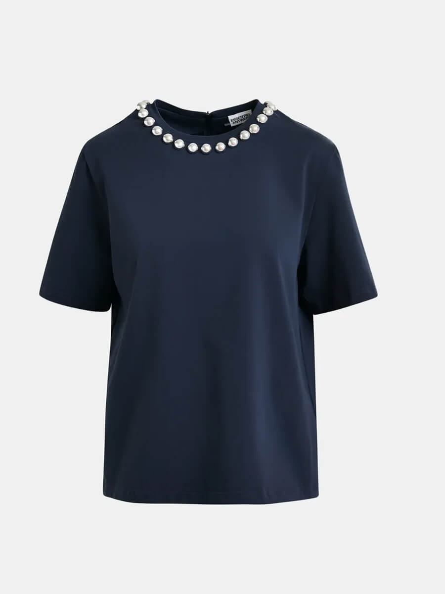 Essentiel Antwerp - Intenso T-shirt - Navy