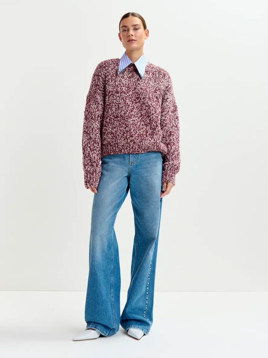 Essentiel Antwerp - Iplain Collar - Pale Kingsblue