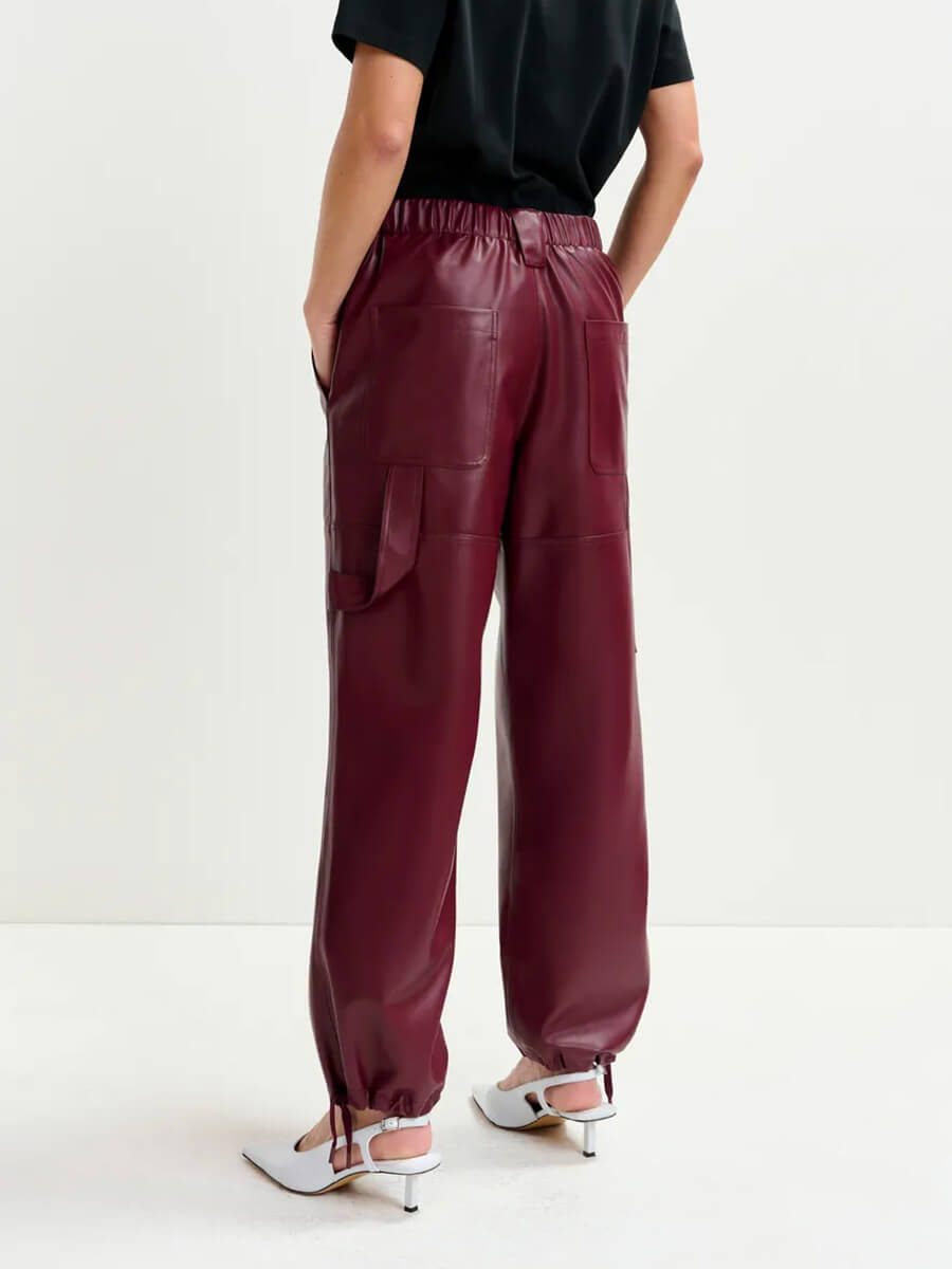 Essentiel Antwerp - Itao Pants - Burgundy