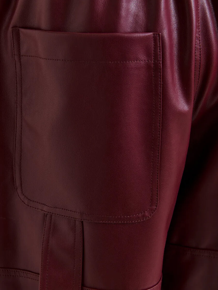 Essentiel Antwerp - Itao Pants - Burgundy