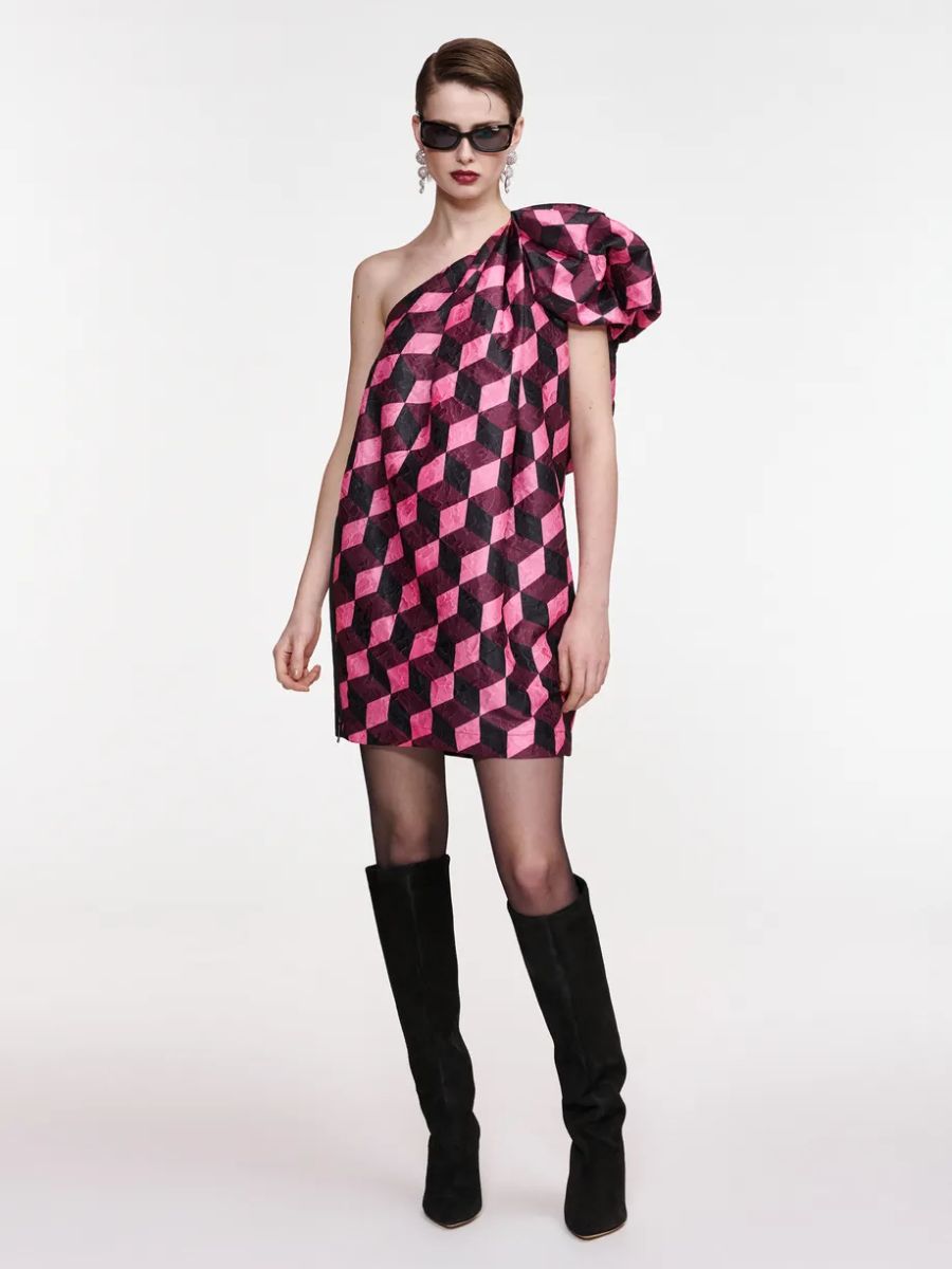 Essentiel Antwerp - Karpenter Mini Dress - Black combo