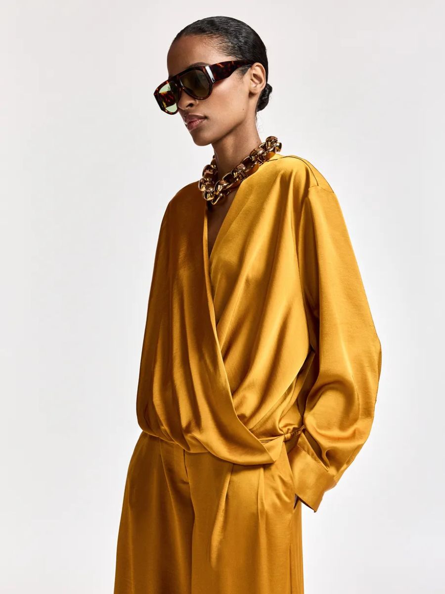 Essentiel Antwerp - Kolkwitzia Top - Caramel Drip