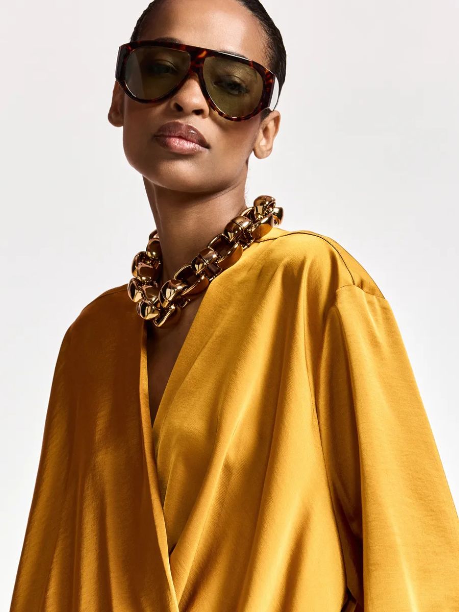 Essentiel Antwerp - Kolkwitzia Top - Caramel Drip