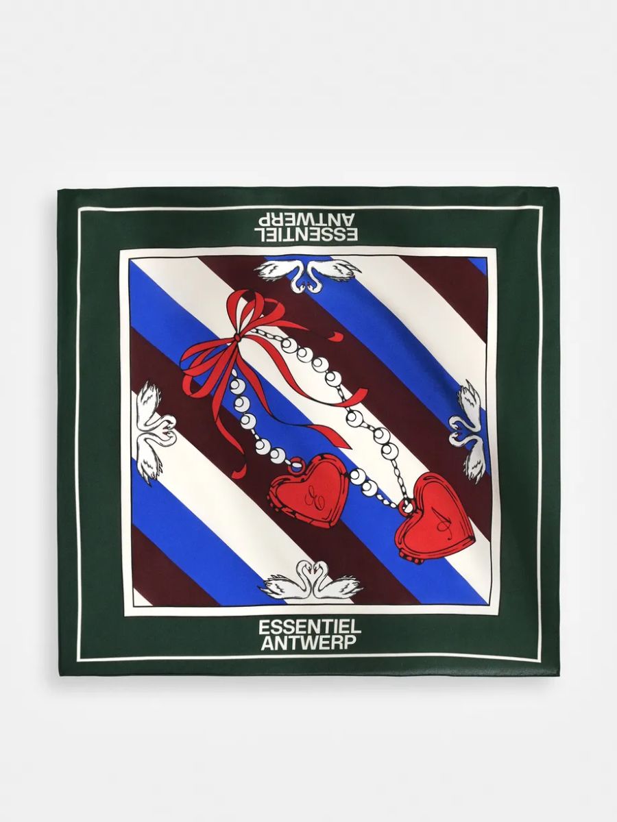 Essentiel Antwerp - Kollege Scarf - Forest Whisper