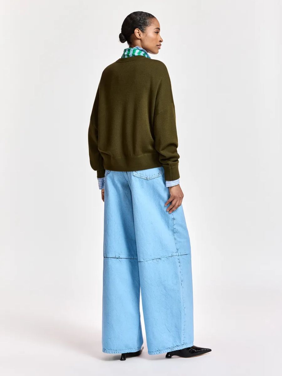Essentiel Antwerp - Kurtis Pullover - Khaki Mission