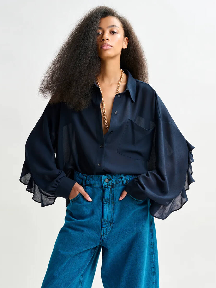Essentiel Antwrp - Ifire Shirt - Navy