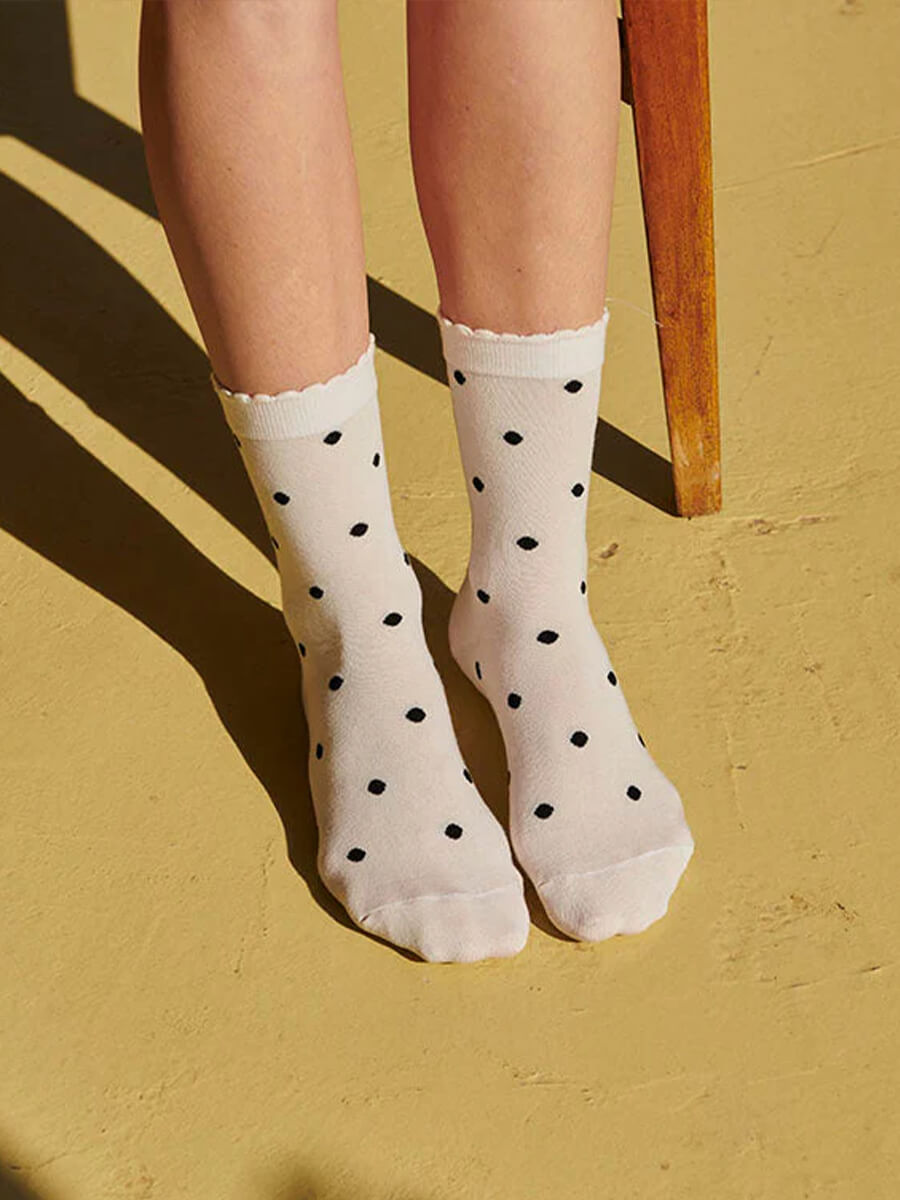 MP Denmark Etta Socks - Cream