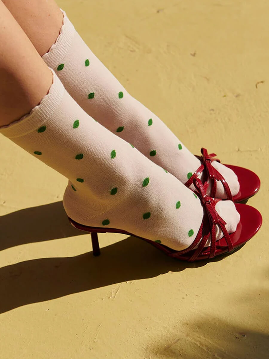 MP Denmark Etta Socks - Pink Champagne