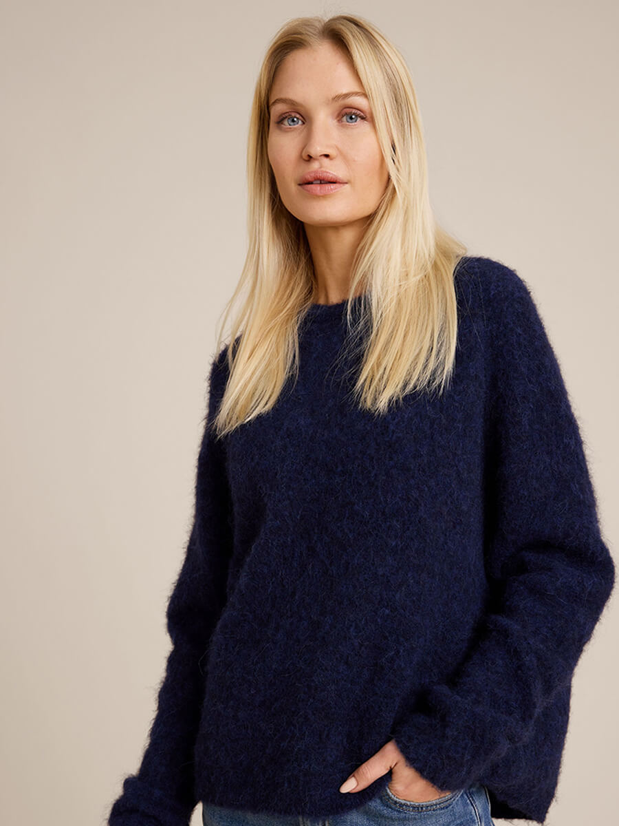 Sibin Linnebjerg FieJumper-Navy