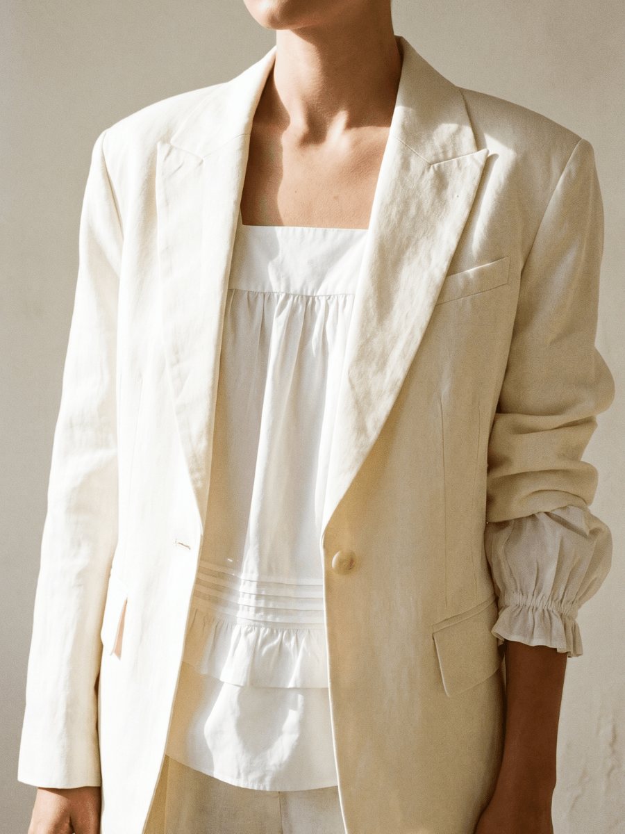 DAY BIRGER ET MIKKELSEN
Fiona Linen Blazer - Jet Stream