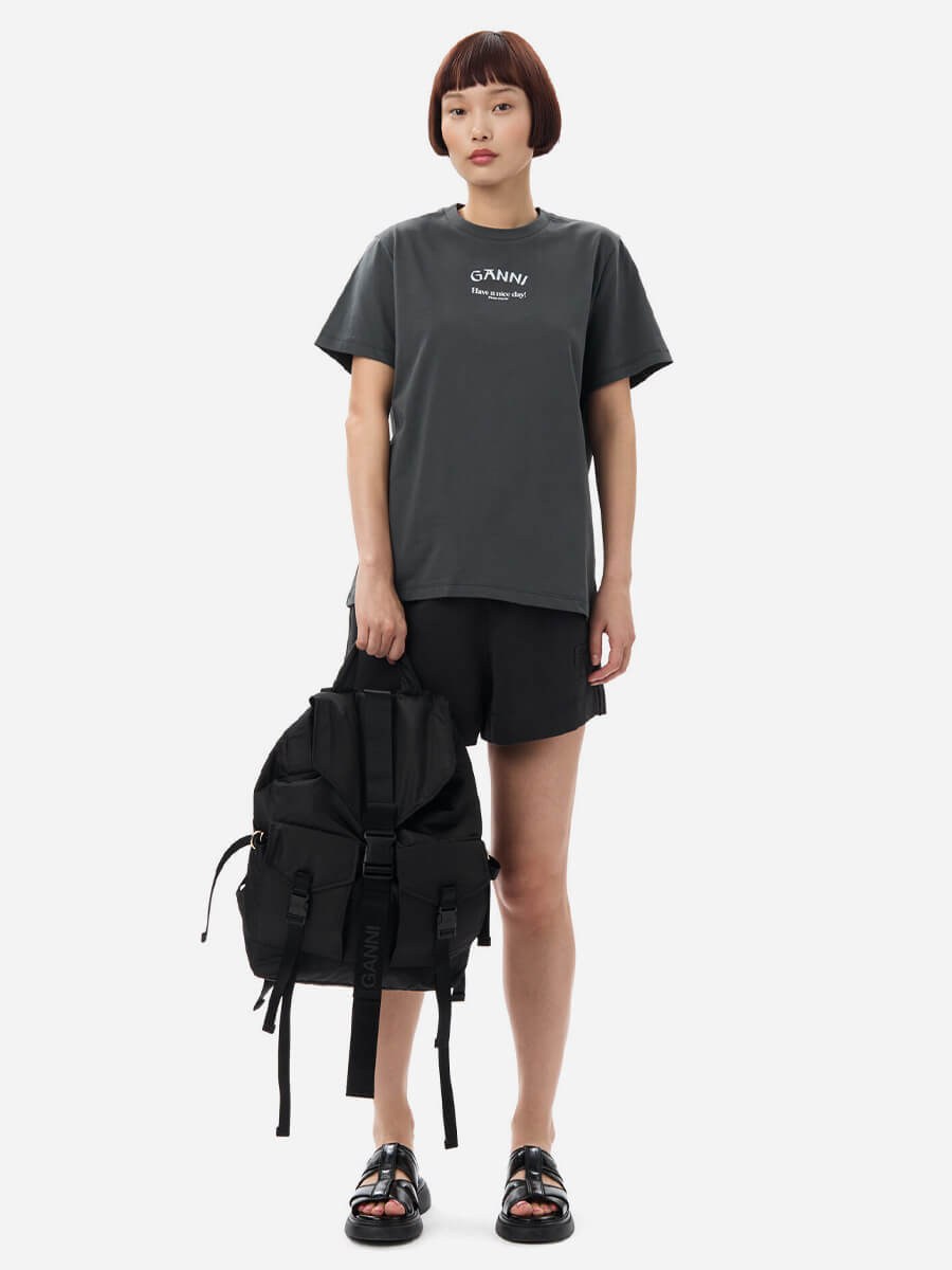 Ganni-Black-Tech-Backpack
