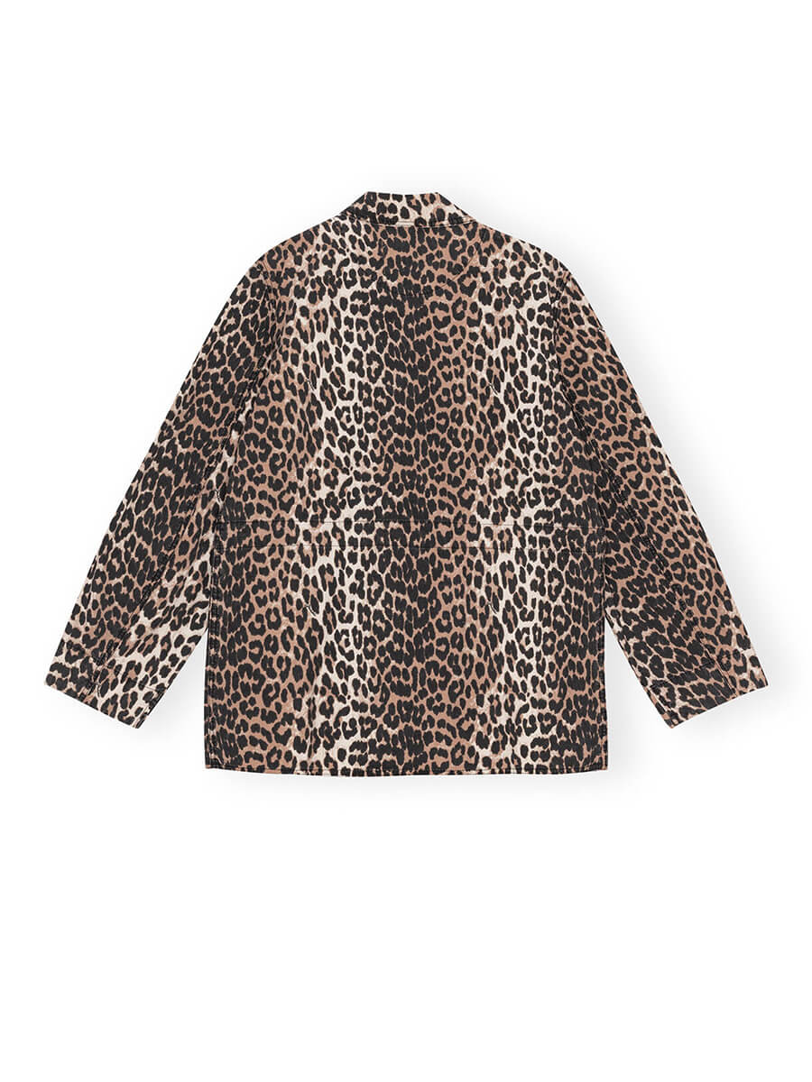 Ganni-Leopard-Cotton-Canvas-Jacket
