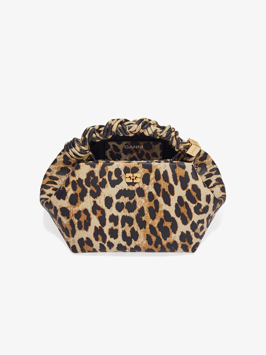 Ganni
Small Leopard Bou Bag