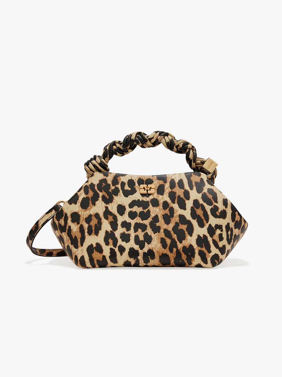Ganni
Small Leopard Bou Bag