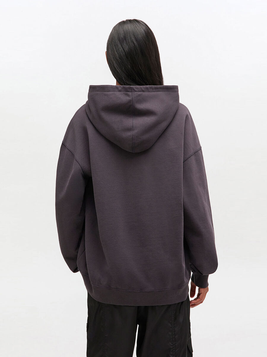 Ganni - Dark Grey Puppy Hoodie