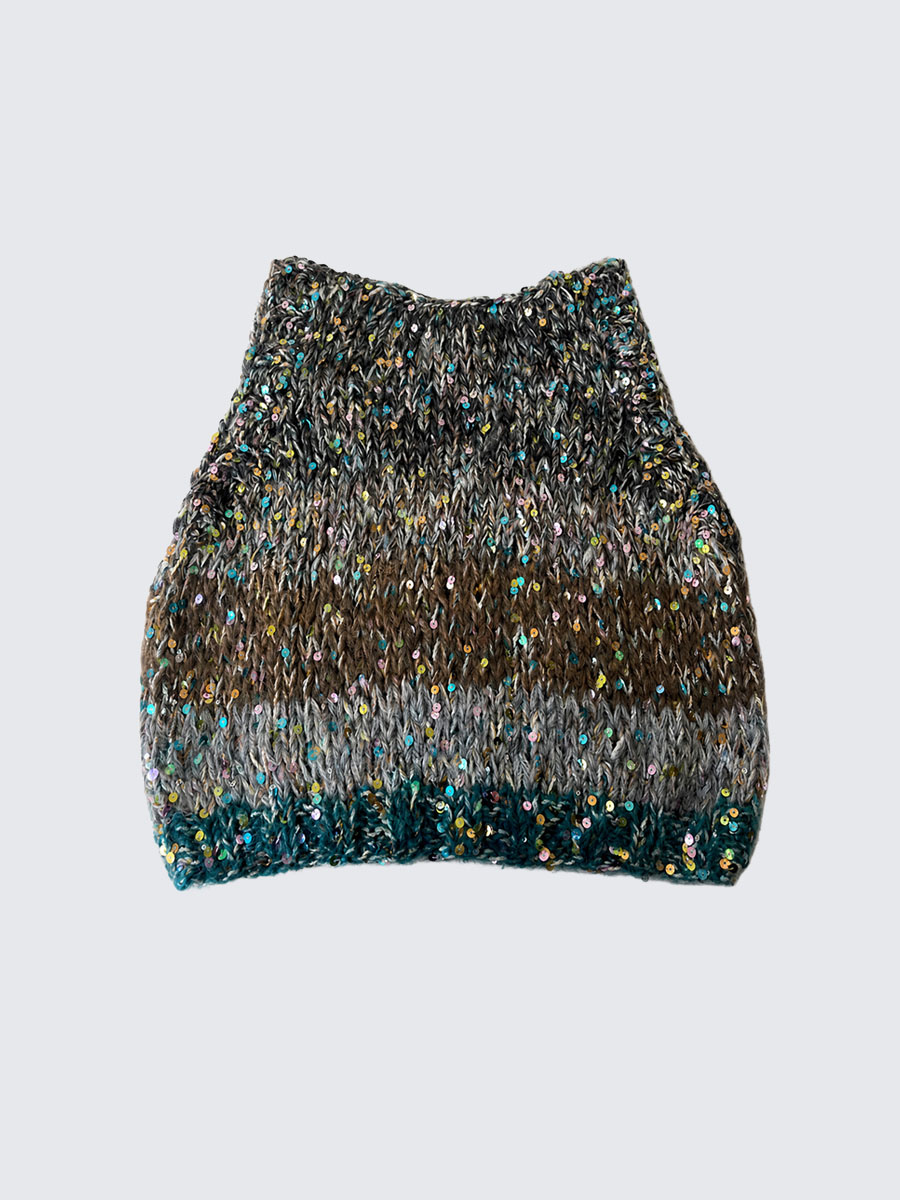 DAWN X DARE - Ginny Vest - Black Multi