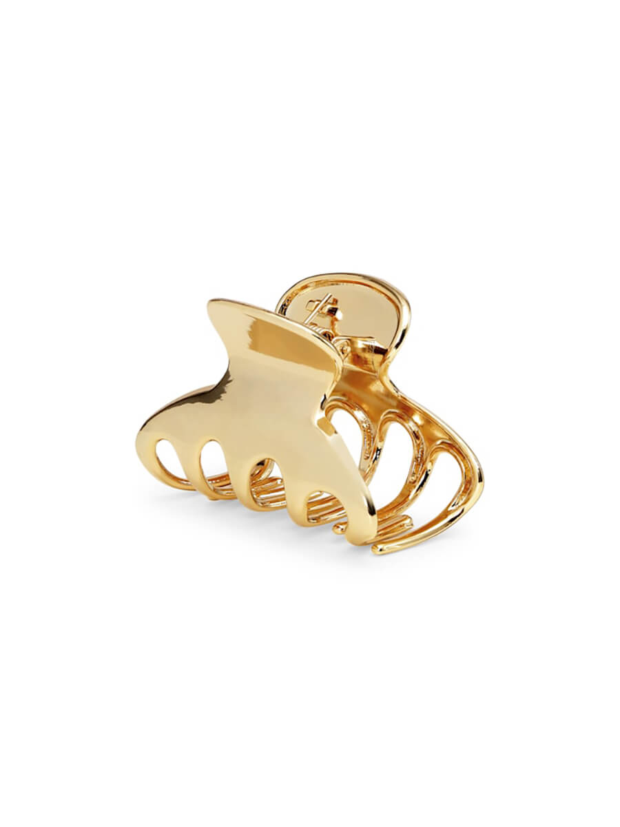 SUI AVA Glossy Hair Claw Gold