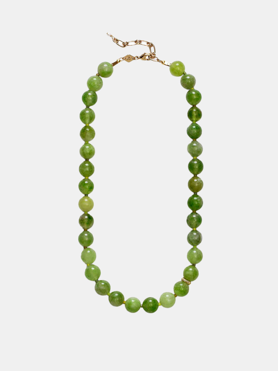 Anni Lu Green Bowl Necklace