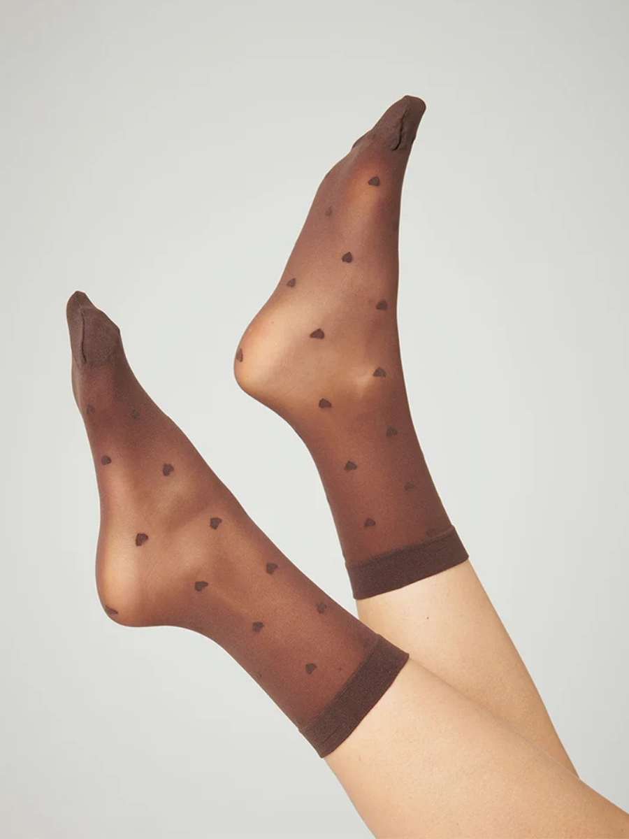 MP Denmark - Heather Socks - Brown
