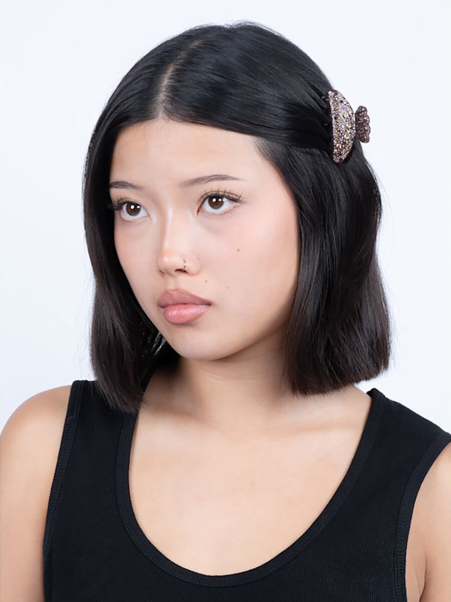 SUI AVA Helen Chocolate Fondant Mini Hairgrip