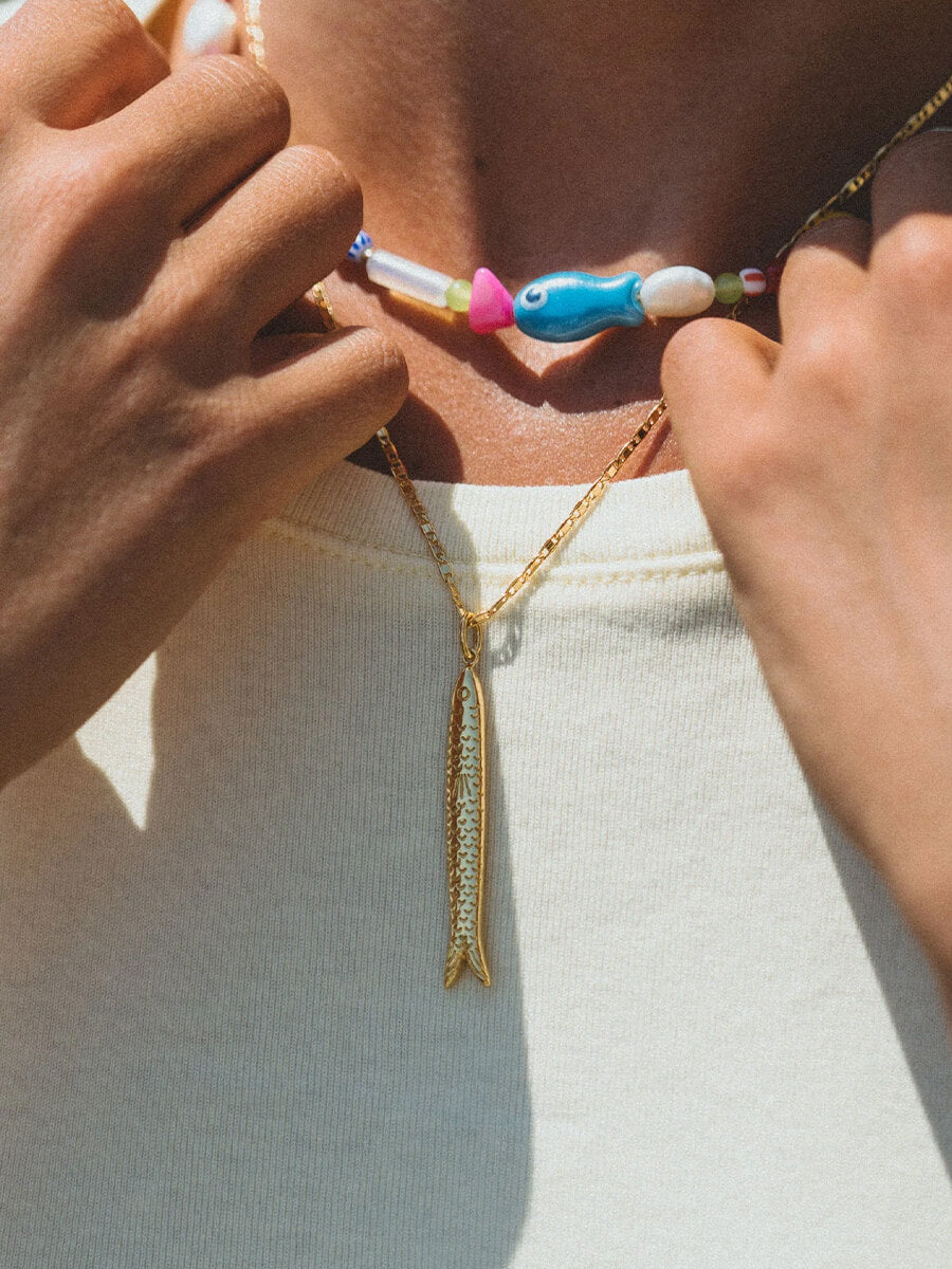 ANNI LU
Hippie Fish Necklace