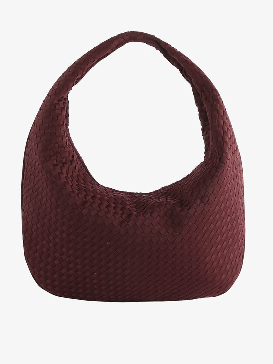 Hvisk - Haze Braided Neoprene - Midnight Plum