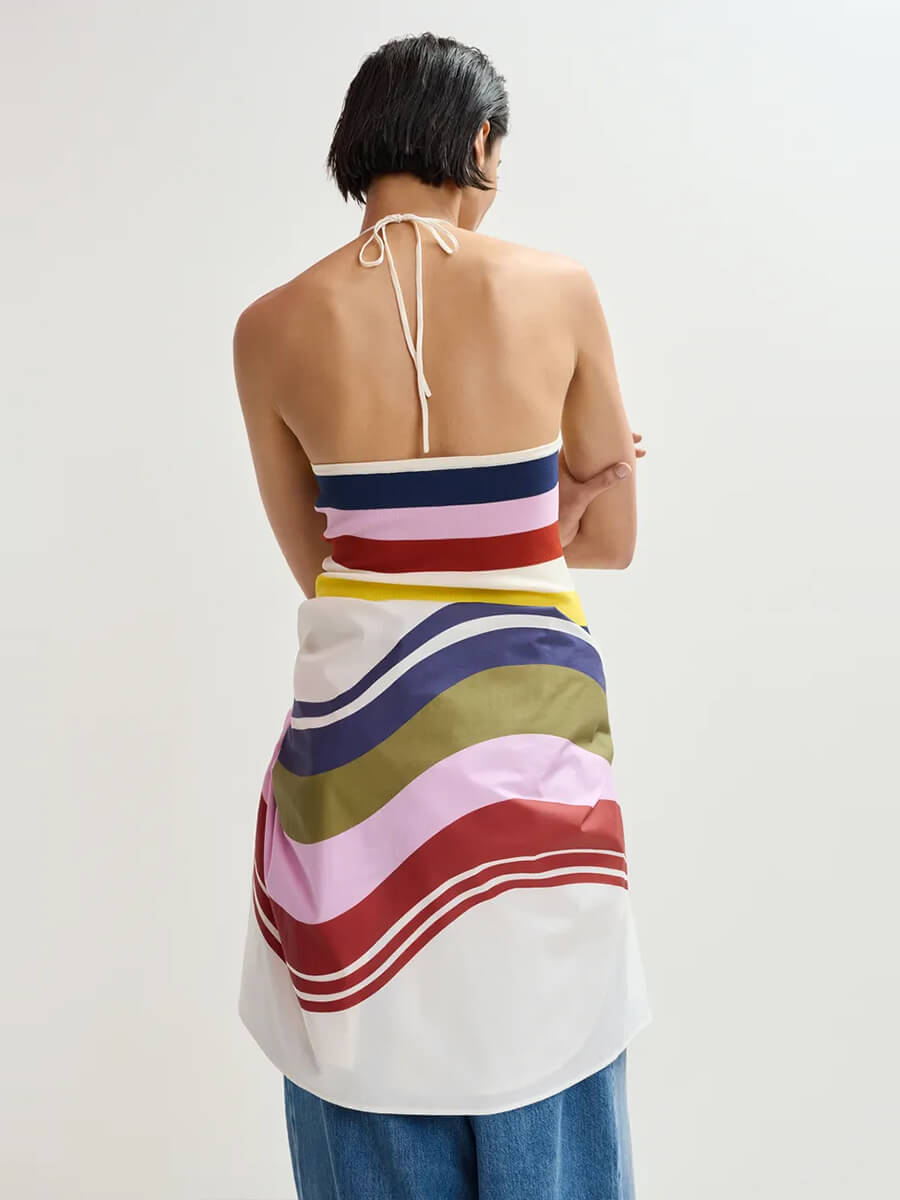 Essentiel Antwerp
Jellie Knit Top - Off White Multi