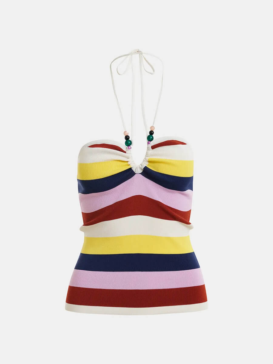 Essentiel Antwerp
Jellie Knit Top - Off White Multi