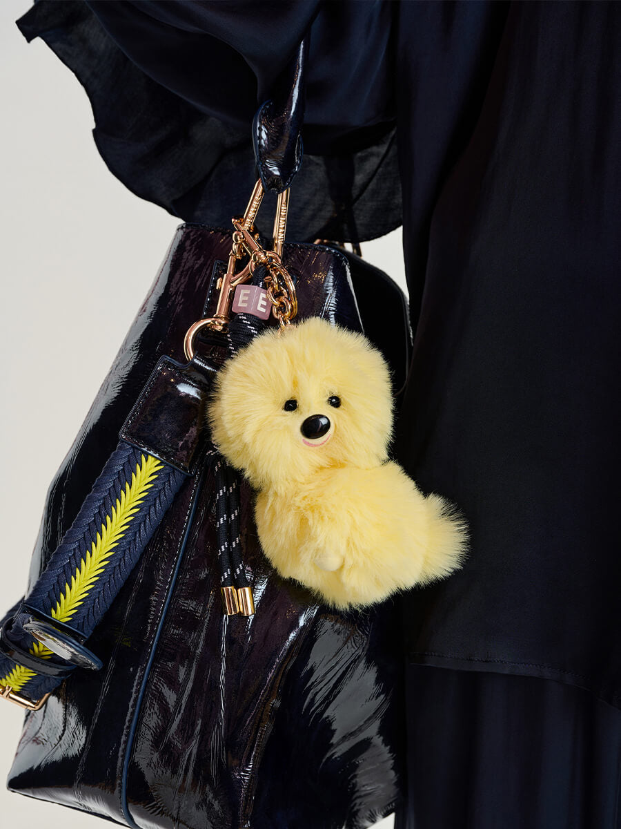 Essentiel Antwerp Jaci Dog Bag Charm - Yellow
