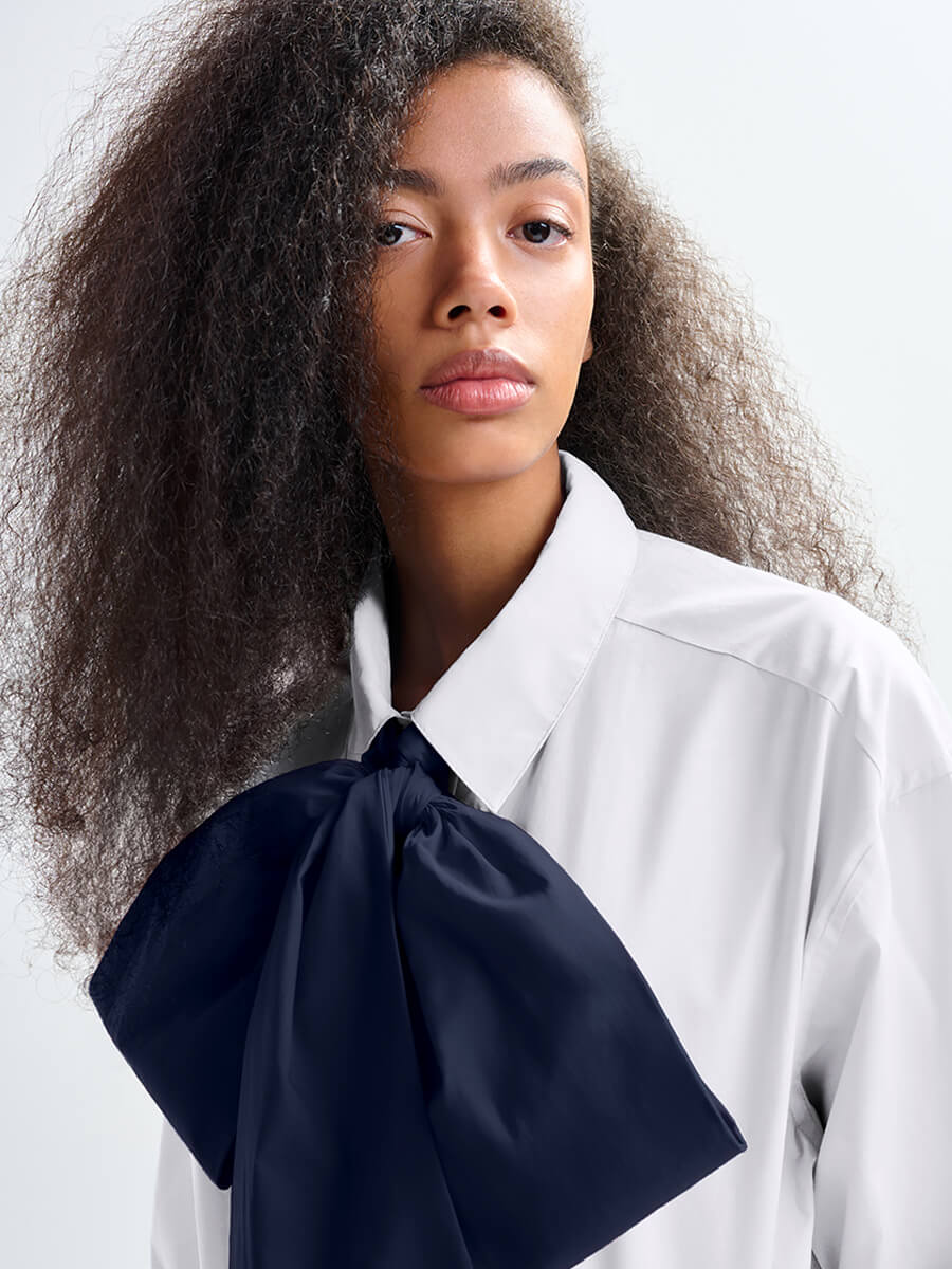 Essentiel Antwerp Jambers Pussy Bow Collar Shirt