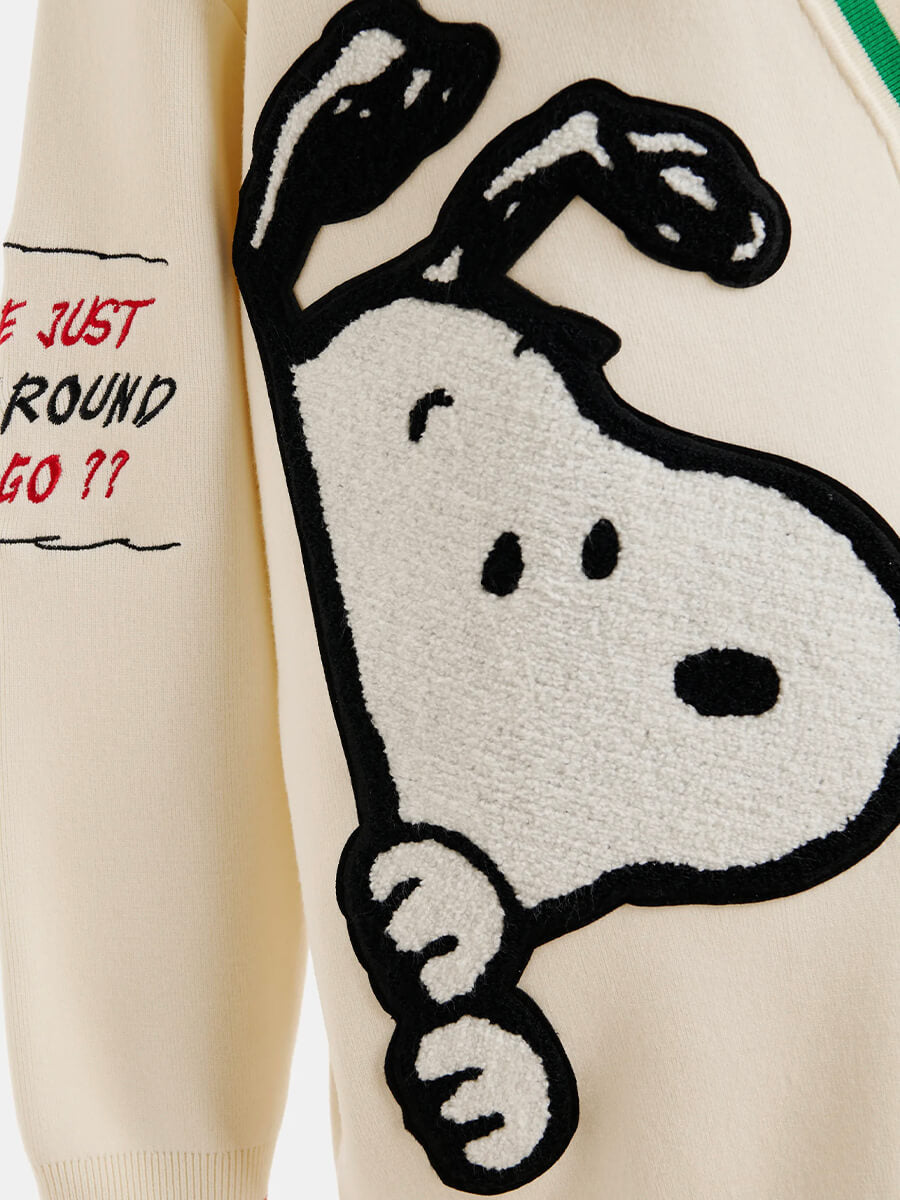 ESSENTIEL ANTWERP
Jaseball Snoopy Cardigan - Off White