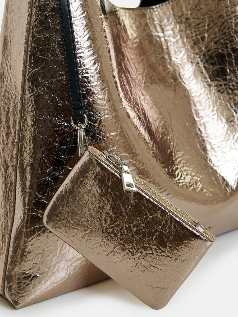 Essentiel Antwerp Jatalia Shopper Bag - Rose Gold