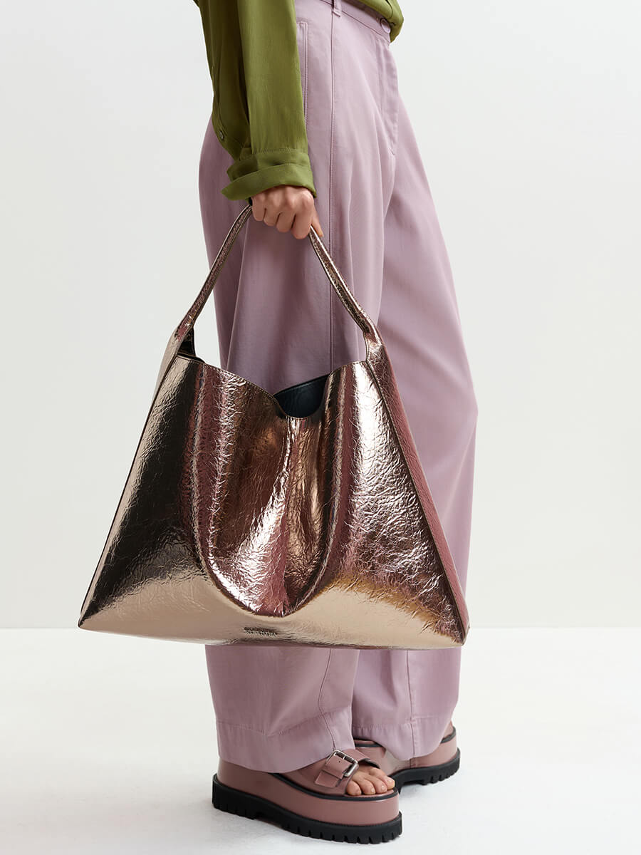 Essentiel Antwerp Jatalia Shopper Bag - Rose Gold