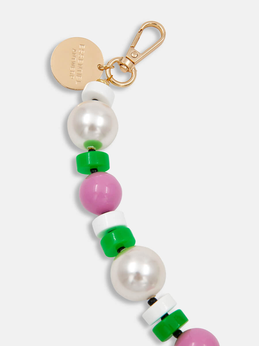 Essentiel Antwerp Jekko Bag Chain - Green and Pink