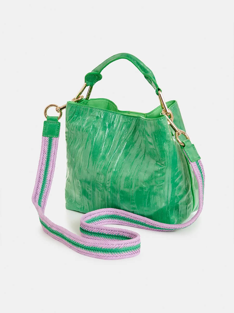 Essentiel Antwerp Jhossi Mini Print Shopper Bag - Green