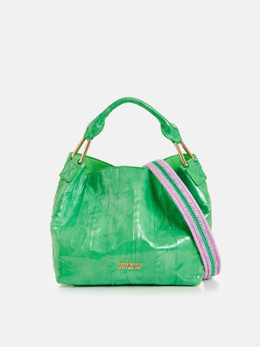 Essentiel Antwerp Jhossi Mini Print Shopper Bag - Green