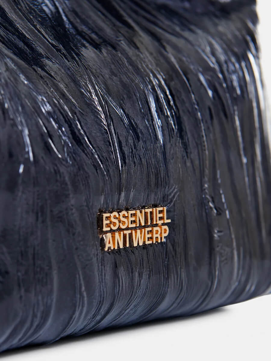 Essentiel Antwerp Jhossi Mini Print Shopper Bag - Navy