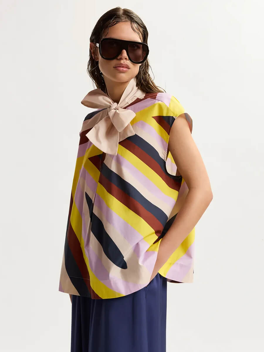 Essentiel Antwerp
Jopjop Sleeveless Top - Cream Multi