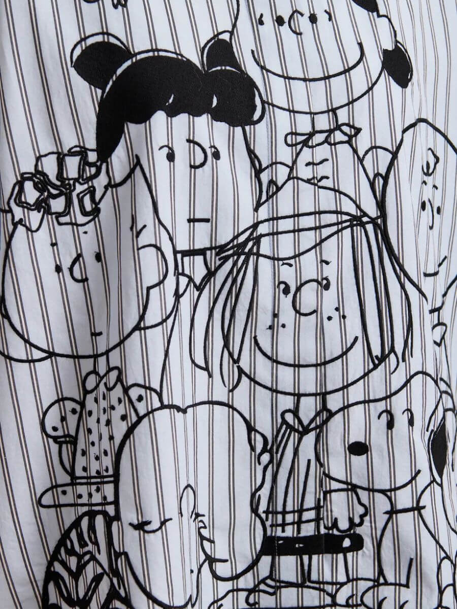 Essentiel Antwerp Jown Embroidered Shirt - Light Blue Stripe