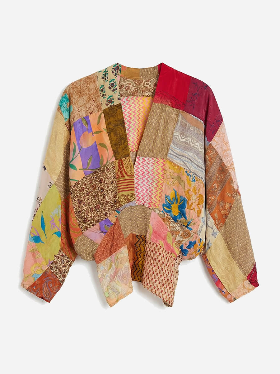 SISSEL EDELBO
Juno Silk Patchwork Top - No.43