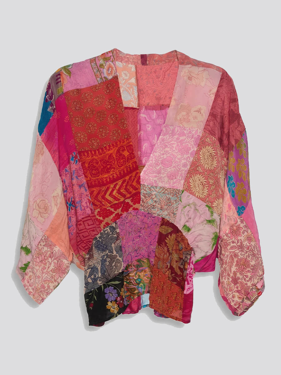 SISSEL EDELBO
Juno Silk Patchwork Top - No.68