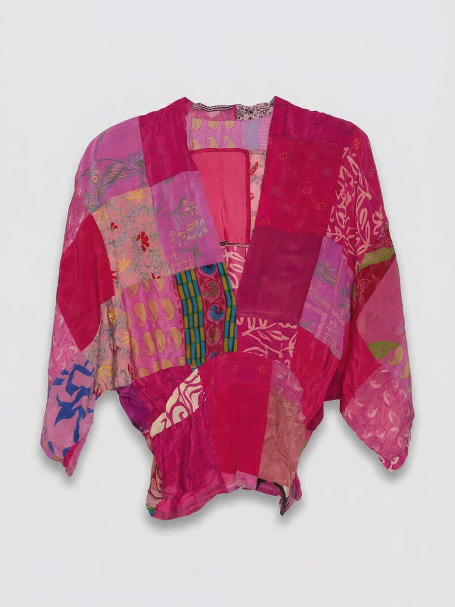 SISSEL EDELBO
Juno Silk Patchwork Top - No.90