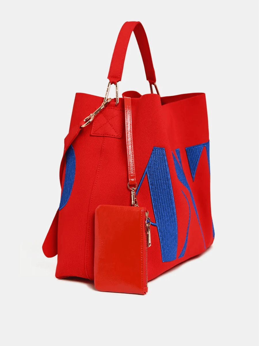 Essentiel Antwerp Karoll Knitted Bag - Firestarter