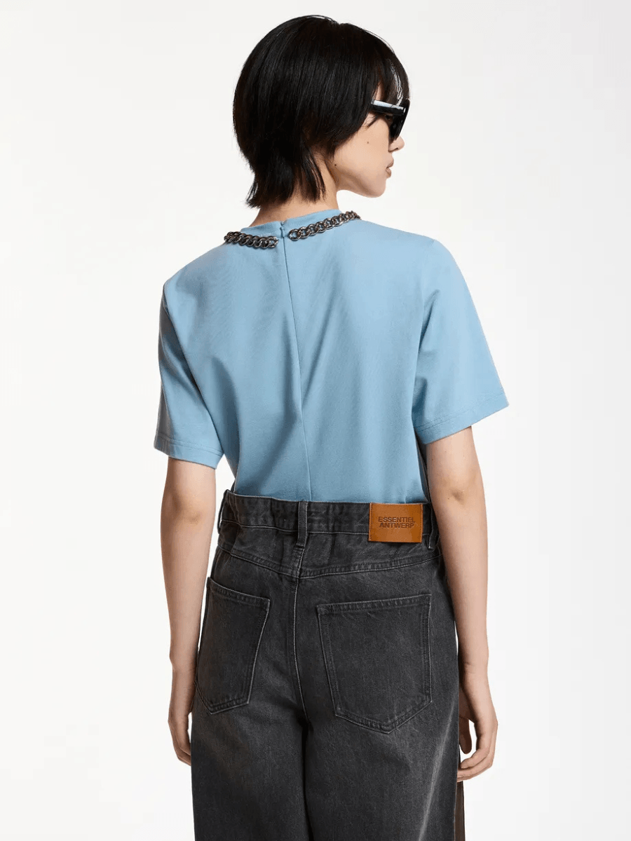 Essentiel Antwerp Klaim T-shirt - Azure Affair