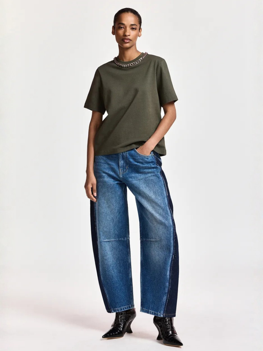 Essentiel Antwerp Klaim T-shirt - Dusty Green