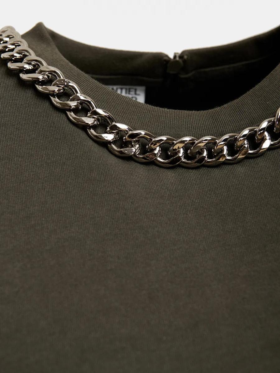 Essentiel Antwerp Klaim T-shirt - Dusty Green