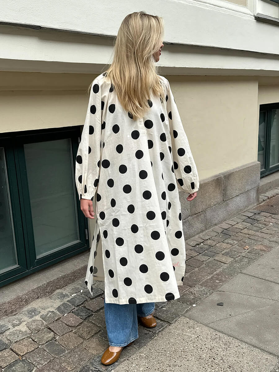 Sissel Edelbo - Lara Organic Cotton Dress - Black Dot